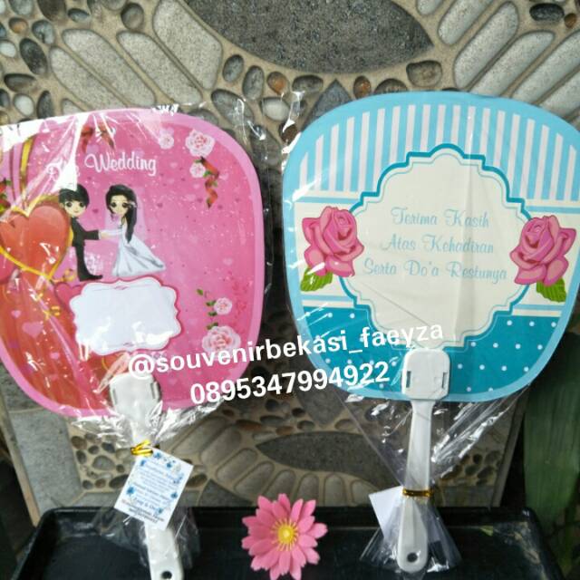Souvenir Kipas Wedding