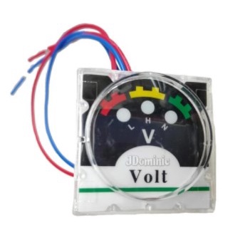 volt meter sprayer elektrik - voltmetre analog listrik cas baterai