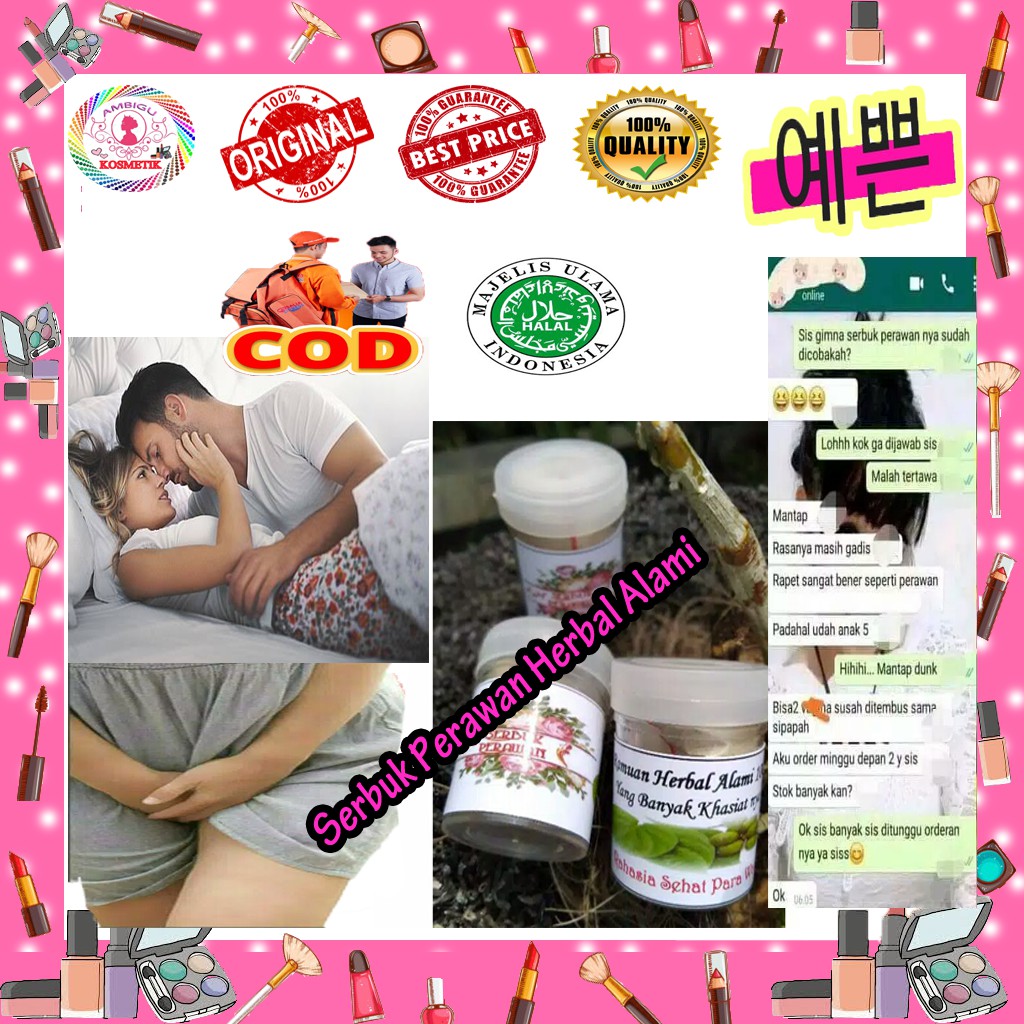 

[ORIGINAL] SERBUK PERAWAN ALAMI HERBAL/SERBUK PERAWAN SEJUTA MANFAAT/BISA DIGUNAKAN UNTUK AMBEYEN
