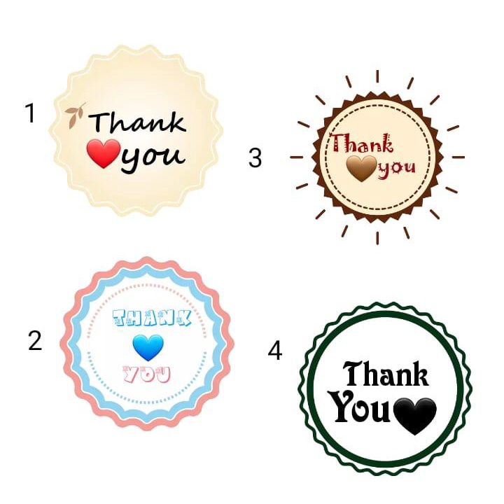 

label kemasan / stiker label / stiker label makanan / sticker label / stiker label custom / cetak stiker label / stiker label thank you