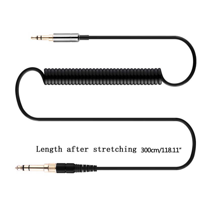 Cre Kabel Headphone Elektrik 6.5mm Ke 3.5mm Untuk Sony MDR1A SHP9500