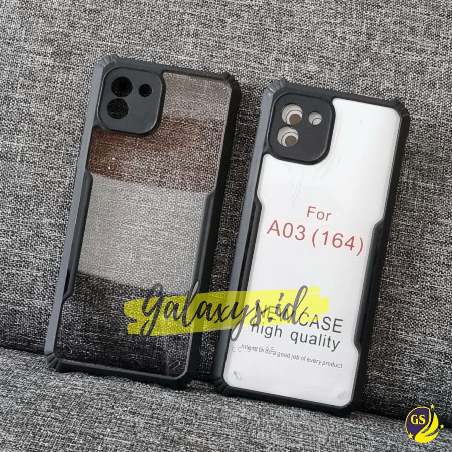 Case Ipaky Bumper Samsung A24 A34 A54 A04 A14 5G A04S 2022 A13 4G / SAMSUNG A03 A23 4G M23 A33 A53 A73 5G 2022 Camera Protection Case Armor Fusion Shockproof Premium Transparan Casing Mika