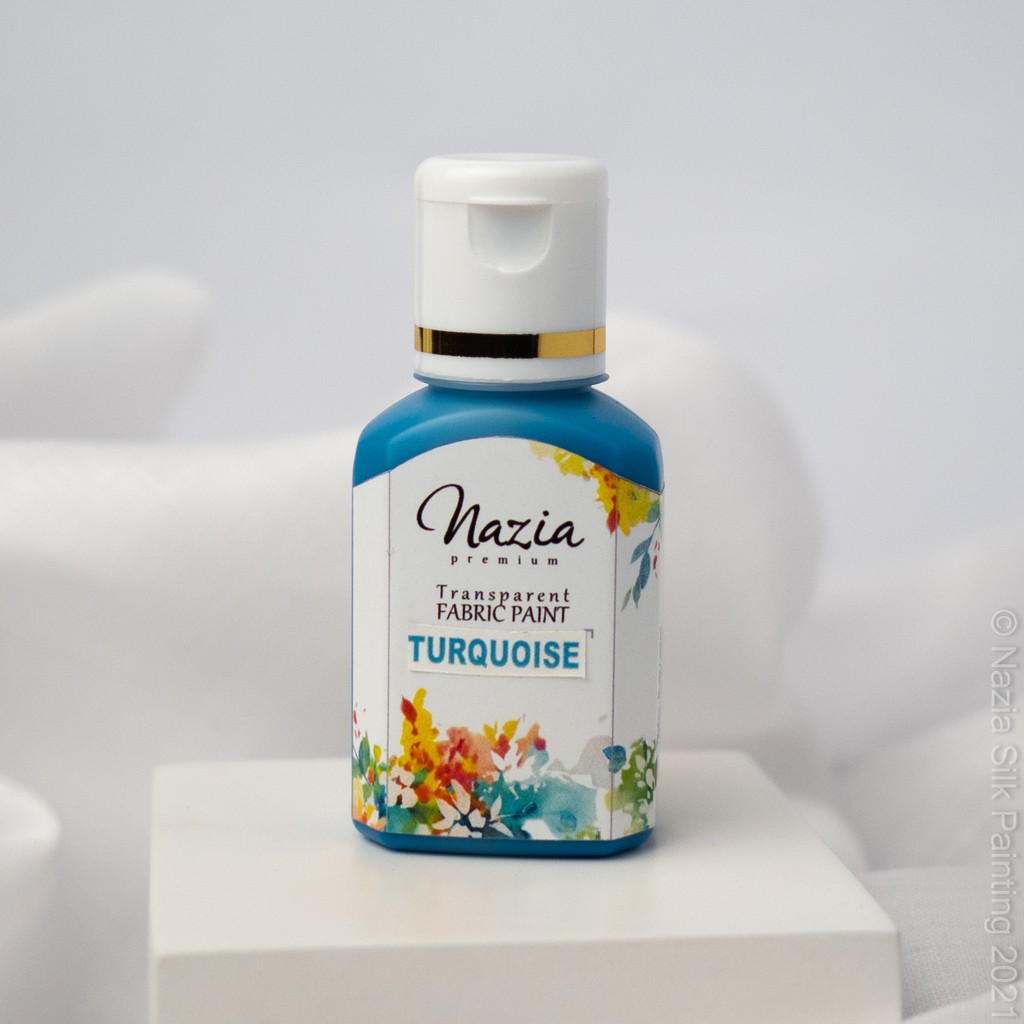 

Cat Kain Tekstil Premium Turquoise Nazia Fabric Paint (Cat Textile)