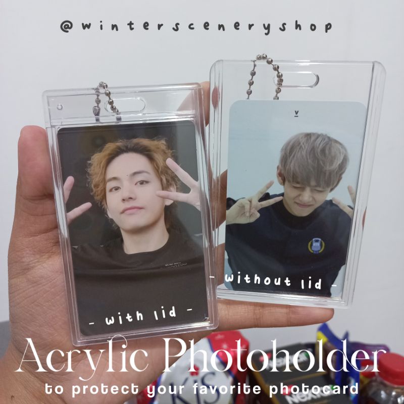 

Photocard Holder Acrylic Transparant