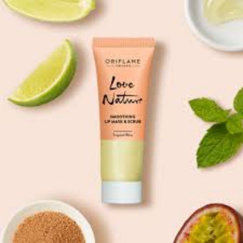 Love Nature Lip Mask/Love Nature Lip Mask Scrub/Lip Mask/Lip Mask BPOM/Lip Masker/Masker Bibir Murah