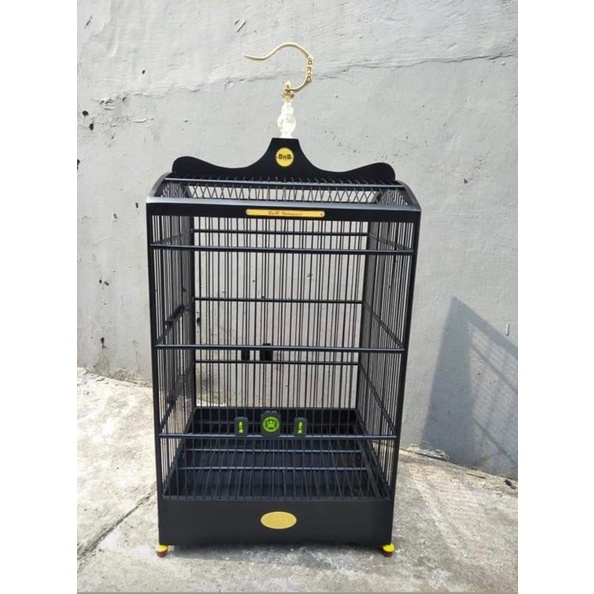 sangkar kotak BnR black doff no2