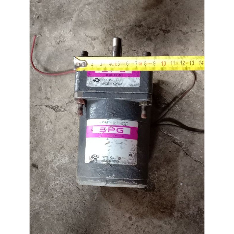 Ac Motor Gearbox 220V Ratio 1 : 10 25W