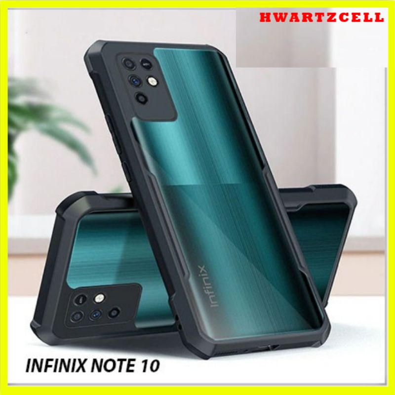 SP- CASE CASING INFINIX NOTE 10 8 7 10 PRO 10 PRO NFC HOT 11 11S 10S 10 9 PLAY 10 PLAY 8 SMART 6 5 4 HARDCASE SHOCKPROOF TRANSPARAN ARMOR Shockproof fuze case armor SP