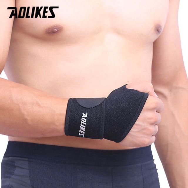 7937 AOLIKES WRIST WRAP SUPPORT BAND STRAP SLEEVE PAD SARUNG TANGAN