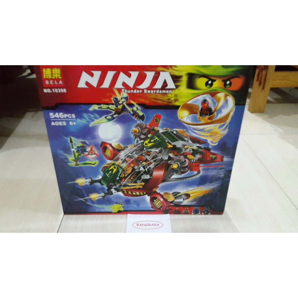 Brick Lego Ninja BELA 10398 546 Pcs