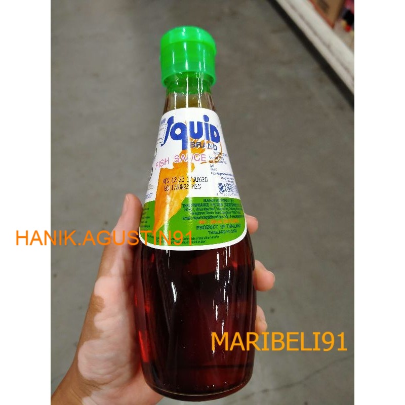

Squid Thai Fish Sauce 300 Ml / saus ikan HALAL maribeli91