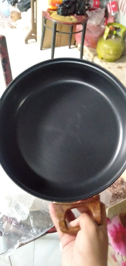 Frypan Stainless Steel + Tutup Kaca 24cm Oxone Ox-933p