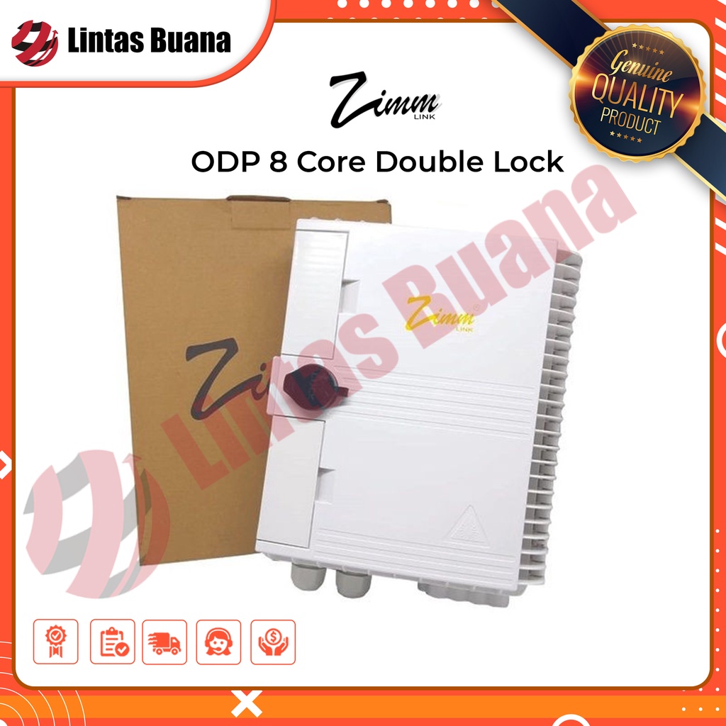 ODP 8 Core Double Lock Zimmlink Alat Fiber Optik 8CORE