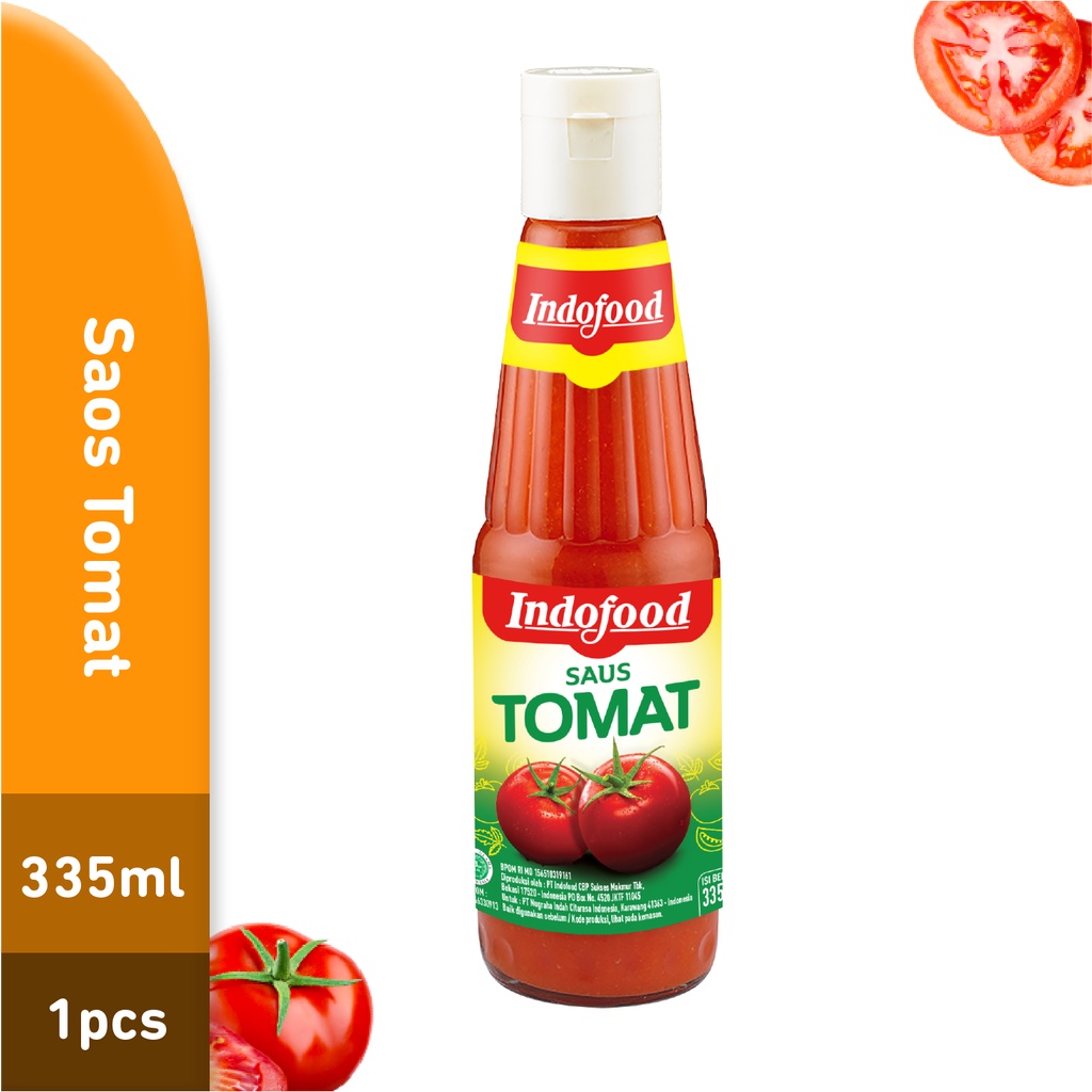 

Saus Indofood Tomat Pet 335 ml