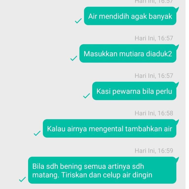 

[KODE 6ZVAQ] Sagu Mutiara Thailand Kecil Sago Pearl