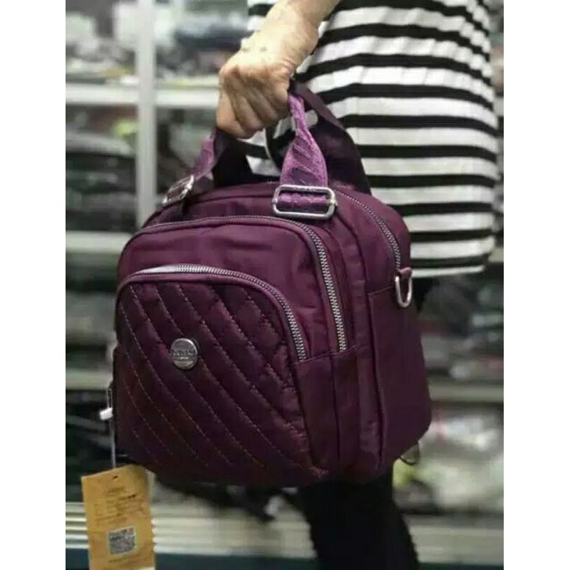 Original Tas chibao 3in1 BORDIR jinjing selempang ransel Anti Air Terbaru SUPER