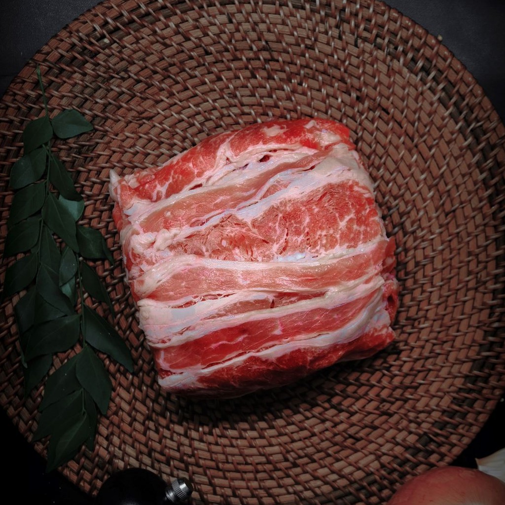 

US Shortplate Sliced 250gr