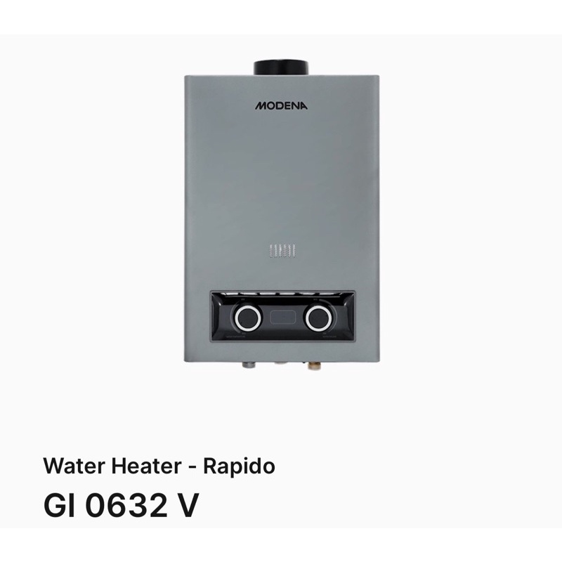Water Heater Gas Modena GI 0632V / Pemanas Air Gas Modena GI0632V