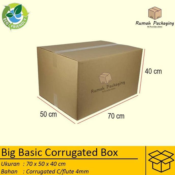 

Kardus Besar |Box|Kotak 70X50X40 Tebal 4Mm