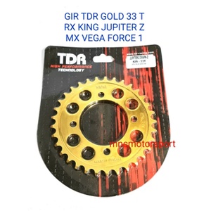 GEAR GIR BELAKANG GOLD TDR JUPITER Z RX KING F1ZR MX VEGA CRYPTON 428 33 35 36 38 39 43-5