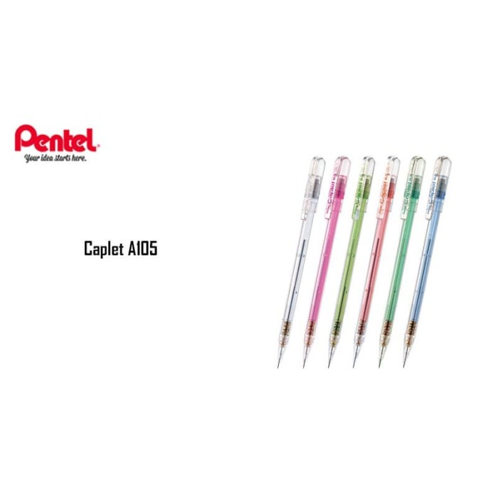 

Cuci Gudang Pensil Mekanik Caplet 0,5Mm Pentel Original Terbatas