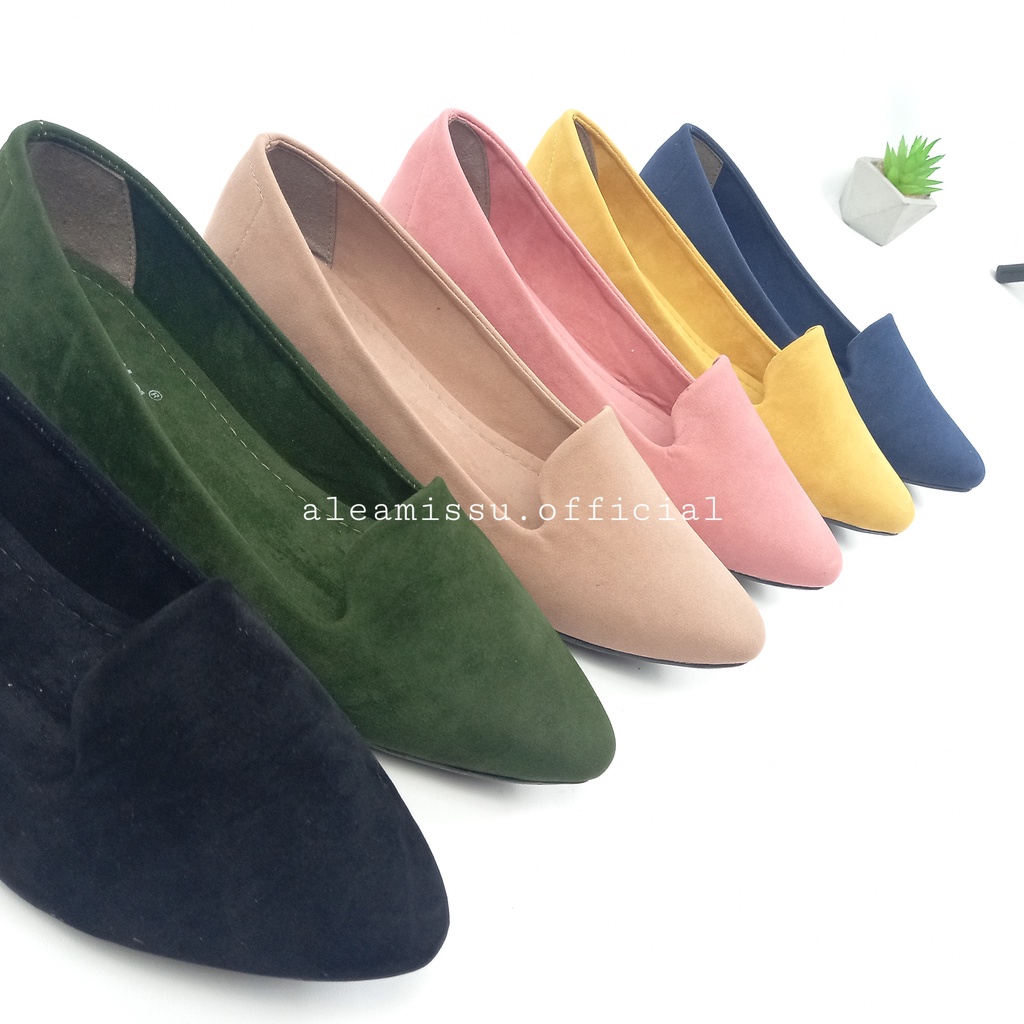 VNL 1001 Sureka Flatshoes | Sepatu Wanita | Sepatu Flatshoes | Flatshoes Casual | Sepatu Ballerina