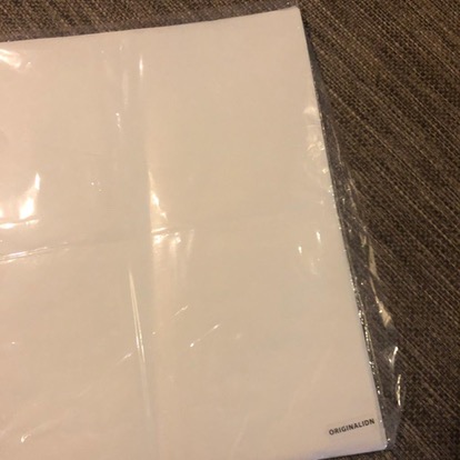 Originalidn Kertas Wrap Packaging Makanan 30x30 Cm Food Grade Wrapak 50 Pcs