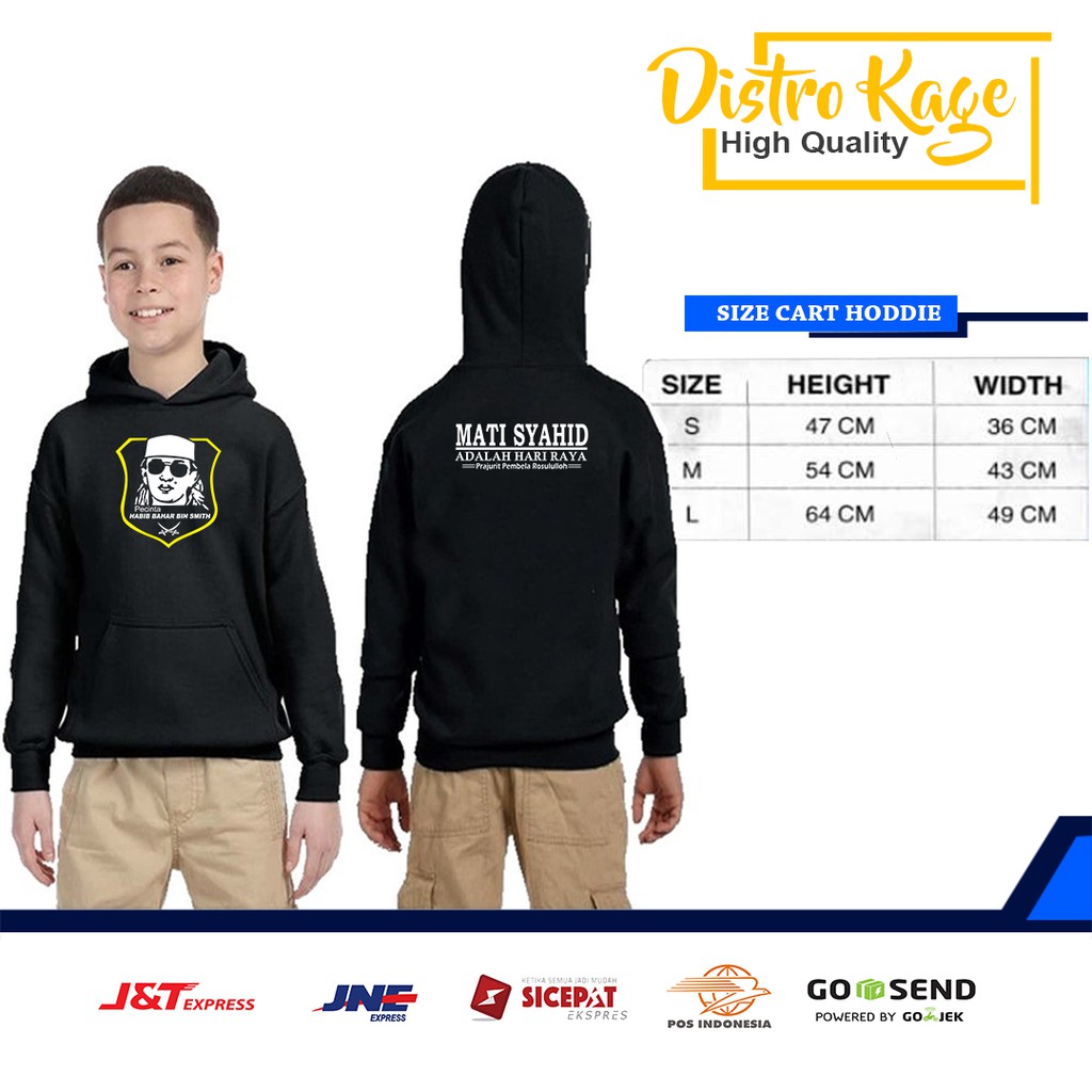 JAKET PULLOVER HOODIE ANAK Laki Laki Pecinta Habib Bahar 02 Pria Wanita