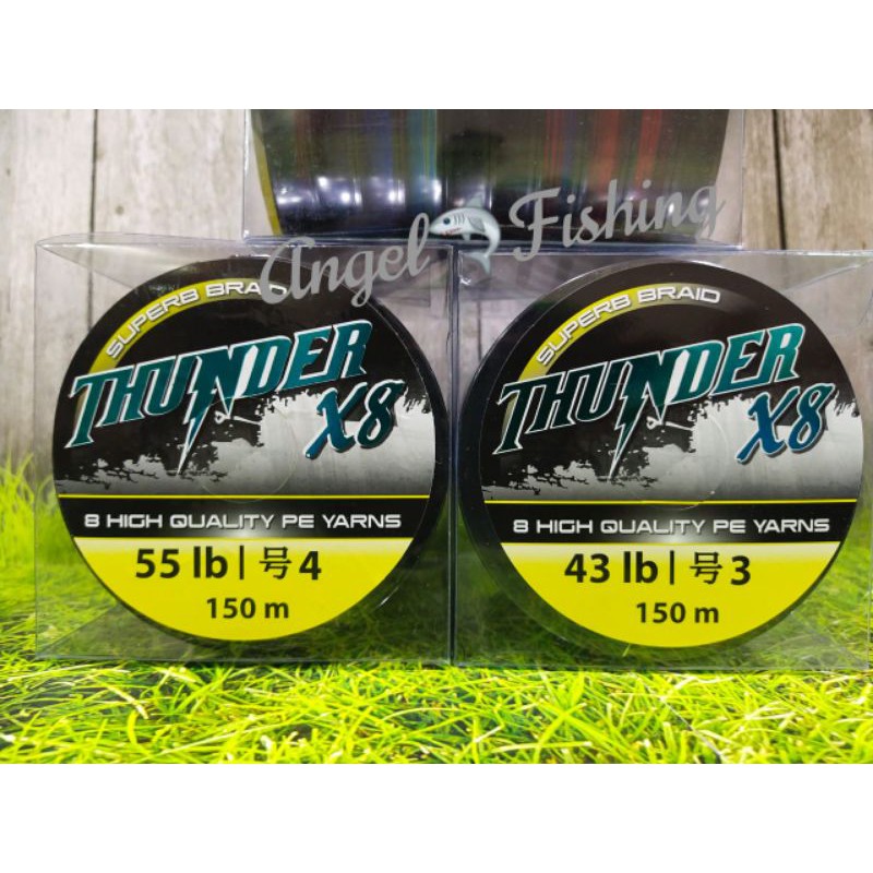 Senar PE THUNDER X8 (150M) Senar X8 termurah CONEXTING