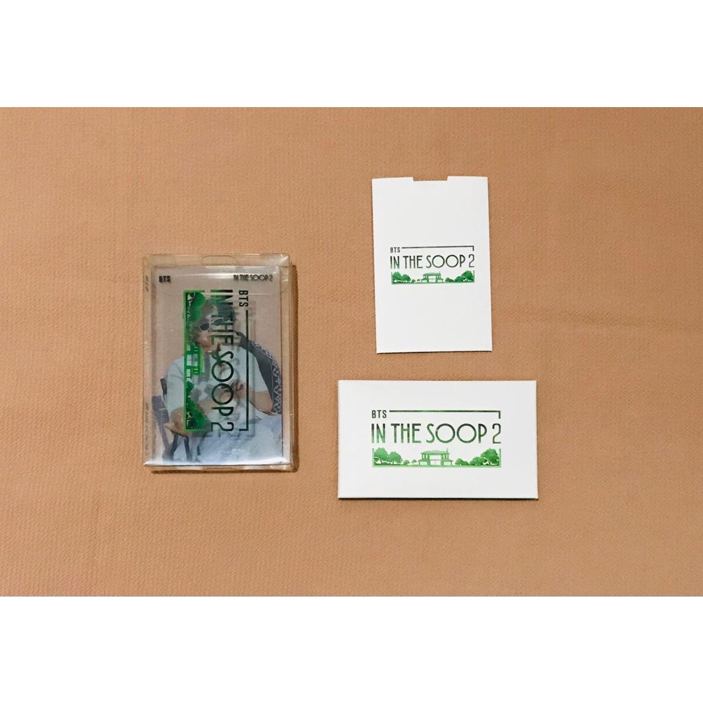 [READY STOCK] BTS In the SOOP Season 2 GIFT PC Photocard (Early Bird Special Gift/Transparent Photoc