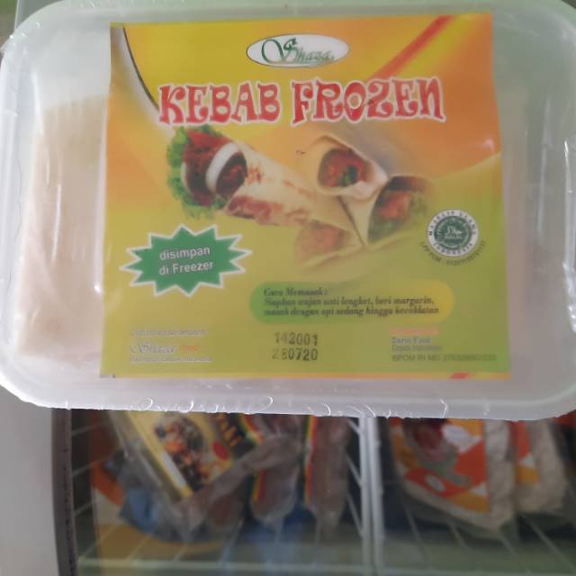

Kebab frozen