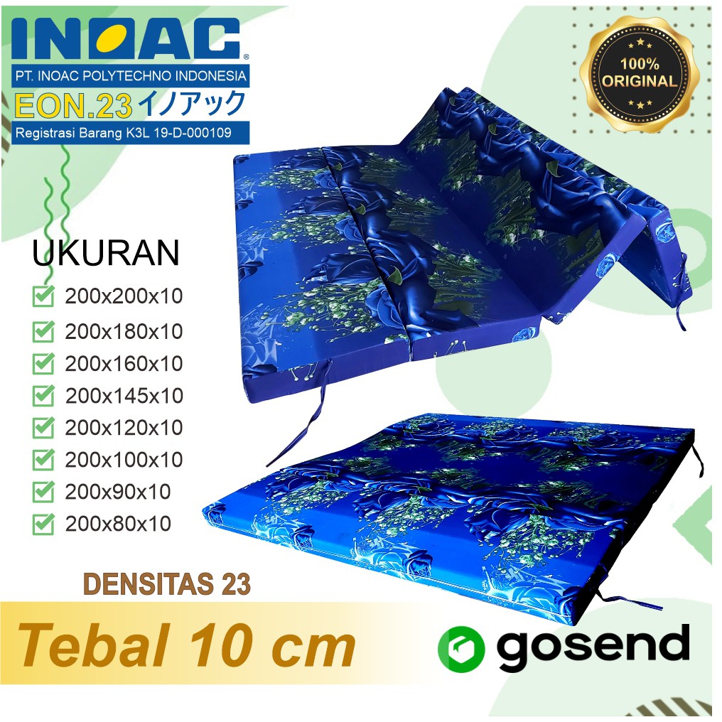 Kasur Busa Inoac Tebal 10 cm ORIGINAL INOAC EON D23 Asli