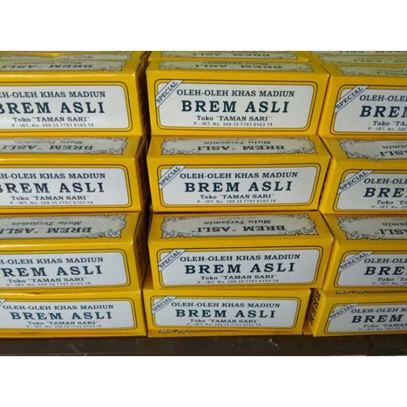 

BREM Asli Madiun Cap "Taman Sari" Original 200gr