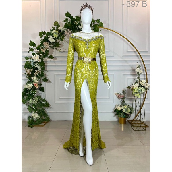 KEBAYA AKAD BEREKOR//KEBAYA AKAD MODERN  /KEBAYA PENGANTIN/STELAN KEBAYA/GAUN PENGANTEN 2021