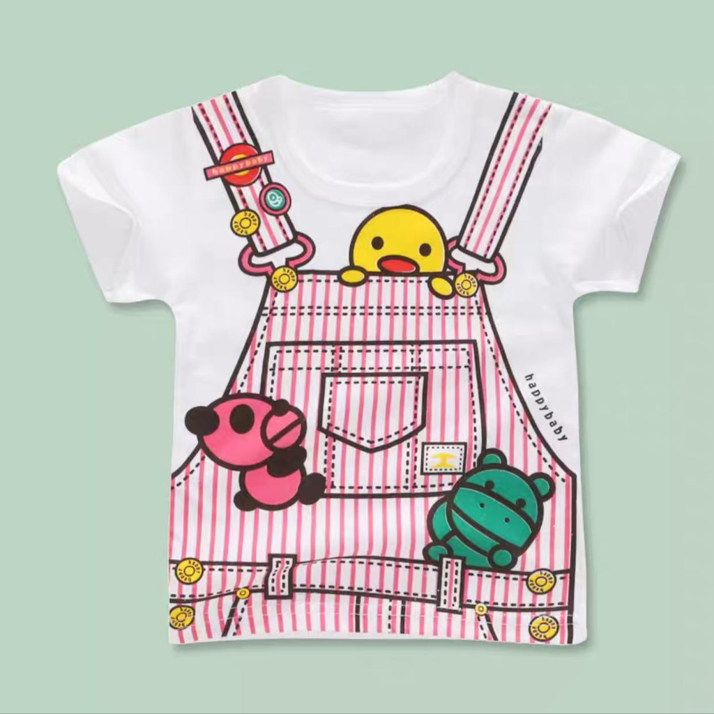 TSHIRT BAYI / BABY BAJU ANAK OVERSIZE TEE MOTIF DUCK