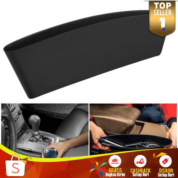 Perawatan Mobil AD 04 Auto Organizers Seat Holder Gap Pocket 2PCS Tempat Penyimpanan Serbaguna Murah