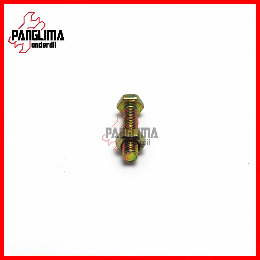 Baut Mur Kuning M6X30-M 6 X 30-M6-6X30 Baud Nut