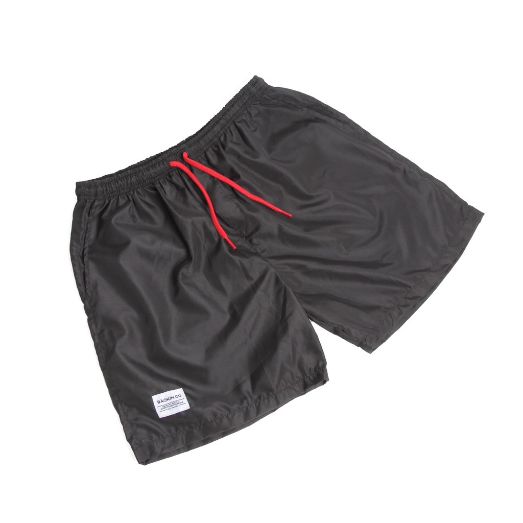 Raokin Celana Pendek Pria Boardshort Distro Black