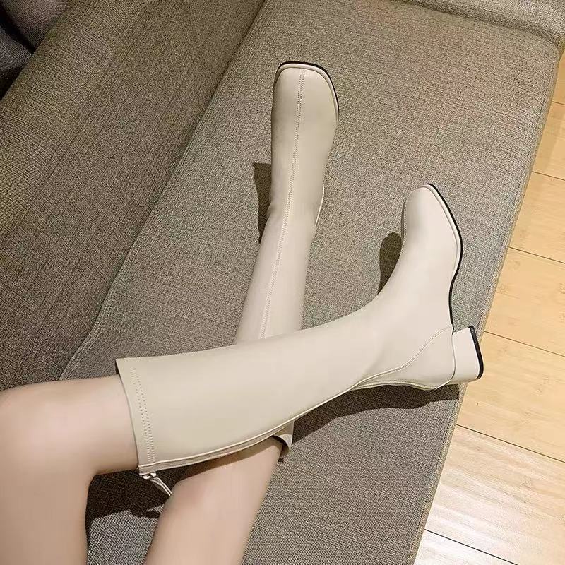 [SEPATU.IMPORT88]  Sepatu Long Boots  Ala Korea Selutut Import Premium Quality DF 586