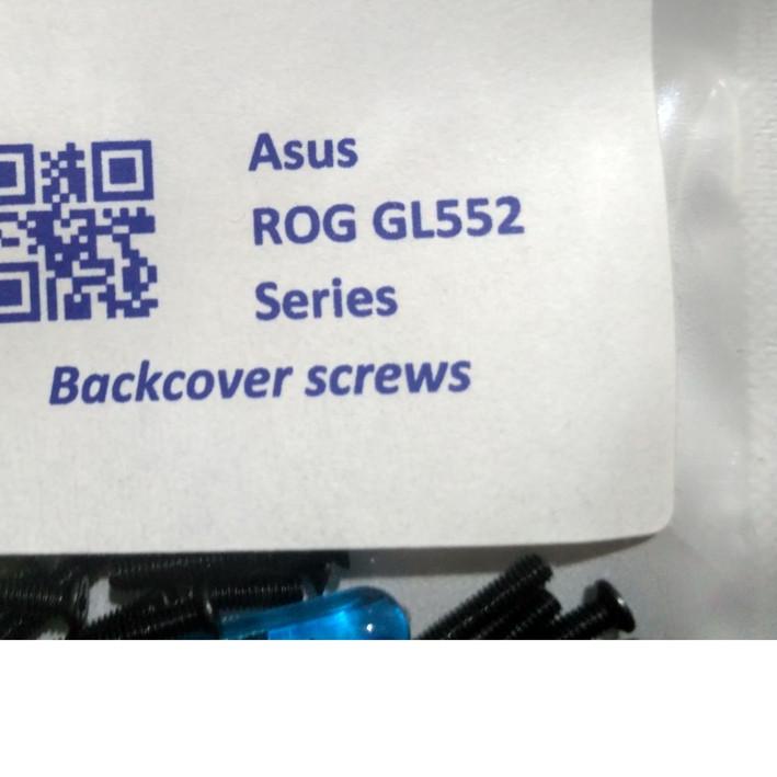 ➣ Baut Laptop Asus (Back Cover / Casing Bawah) ➮