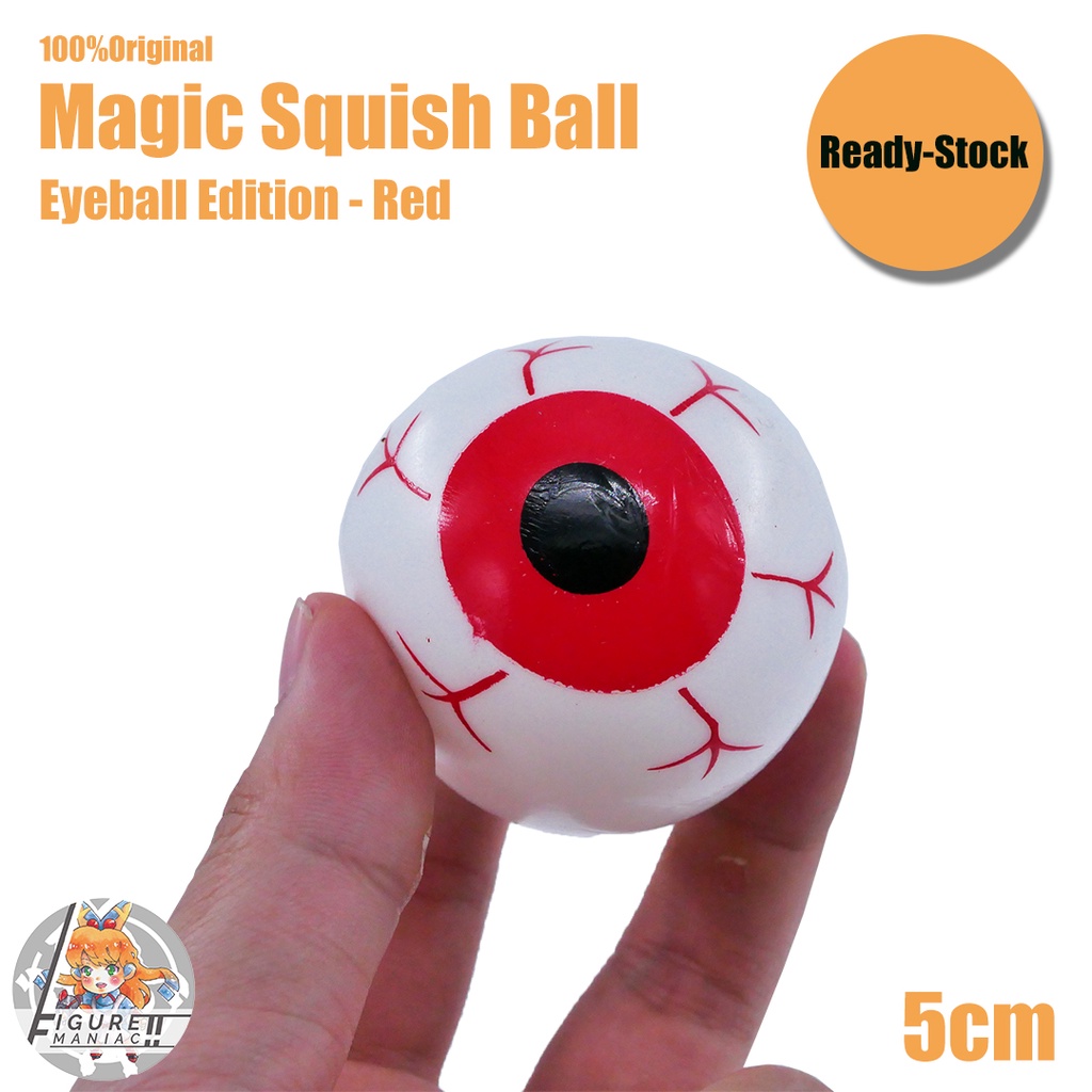 Mainan Anak - Magic Squishy Ball Eyeball Edition 6 Cm