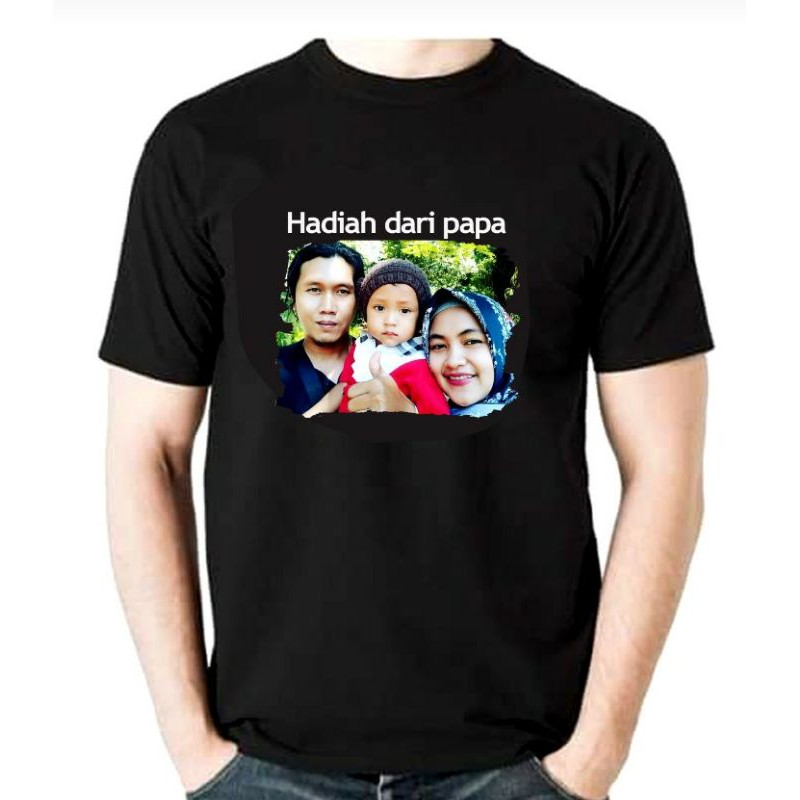 

Kaos Custom Foto Satuan. uk. A5 & A4 Bahan PRINTABEL Italy