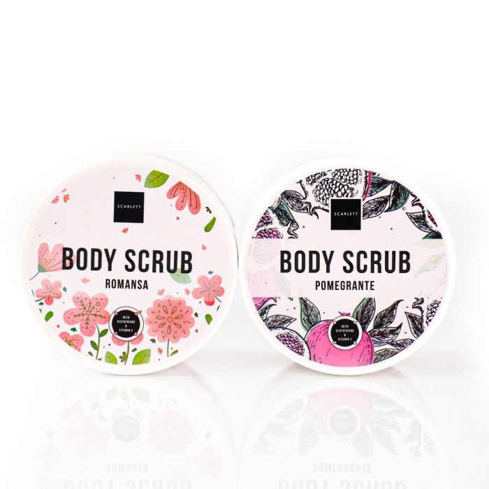 SCARLETT WHITENING BODY SCRUB 250 ML BY FELICYA ANGELISTA