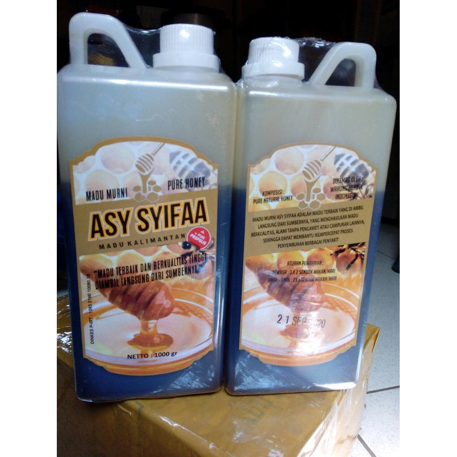 

p4yu MADU MURNI PURE HONEY ASY SYIFAA 1 KG MADU ASYIFA MADU KALIMANTAN ASY SYIFAA