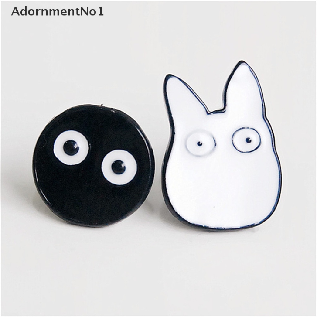 (AdornmentNo1) 1 Pasang Anting Tusuk Bentuk Kartun Totoro Untuk Wanita