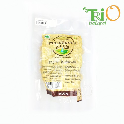 

Trio Natural Macadamia Nut Raw 225 gram