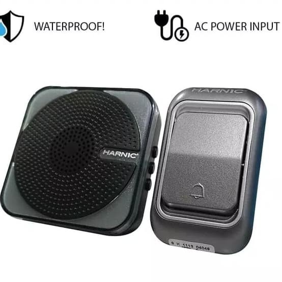 

Exclusive Harnic Heles D-066 K Listrik Ac - Bel Pintu Wireless Door Bell
