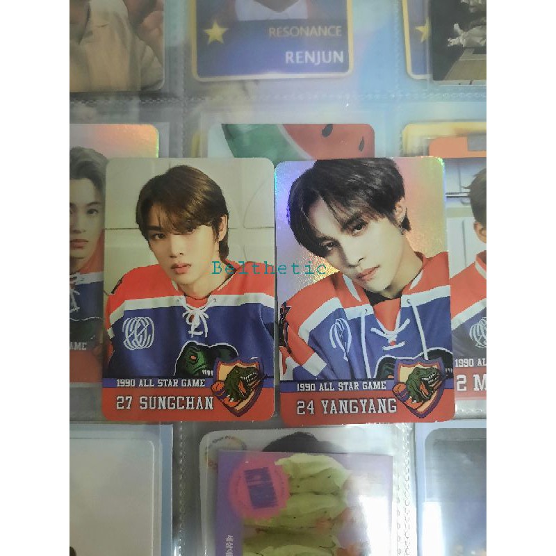 [OFFICIAL] NCT 90's LOVE TRADING CARD YANGYANG SUNGCHAN WINWIN