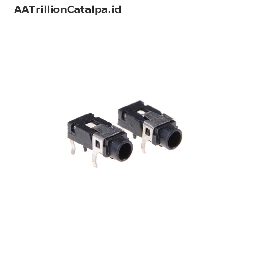 10 Pcs Panel PCB Mount 4 Pin 1 / 8 &quot;3.5mm Female Socket Jack Headphone Stereo