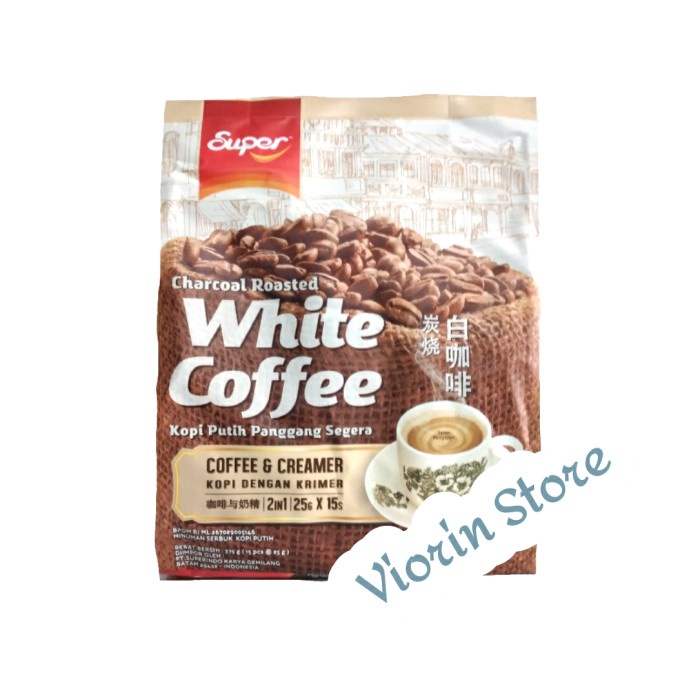 

Super White Coffe Creamer 2in1 / Kopi Super Creamer / Kopi Super 2in1